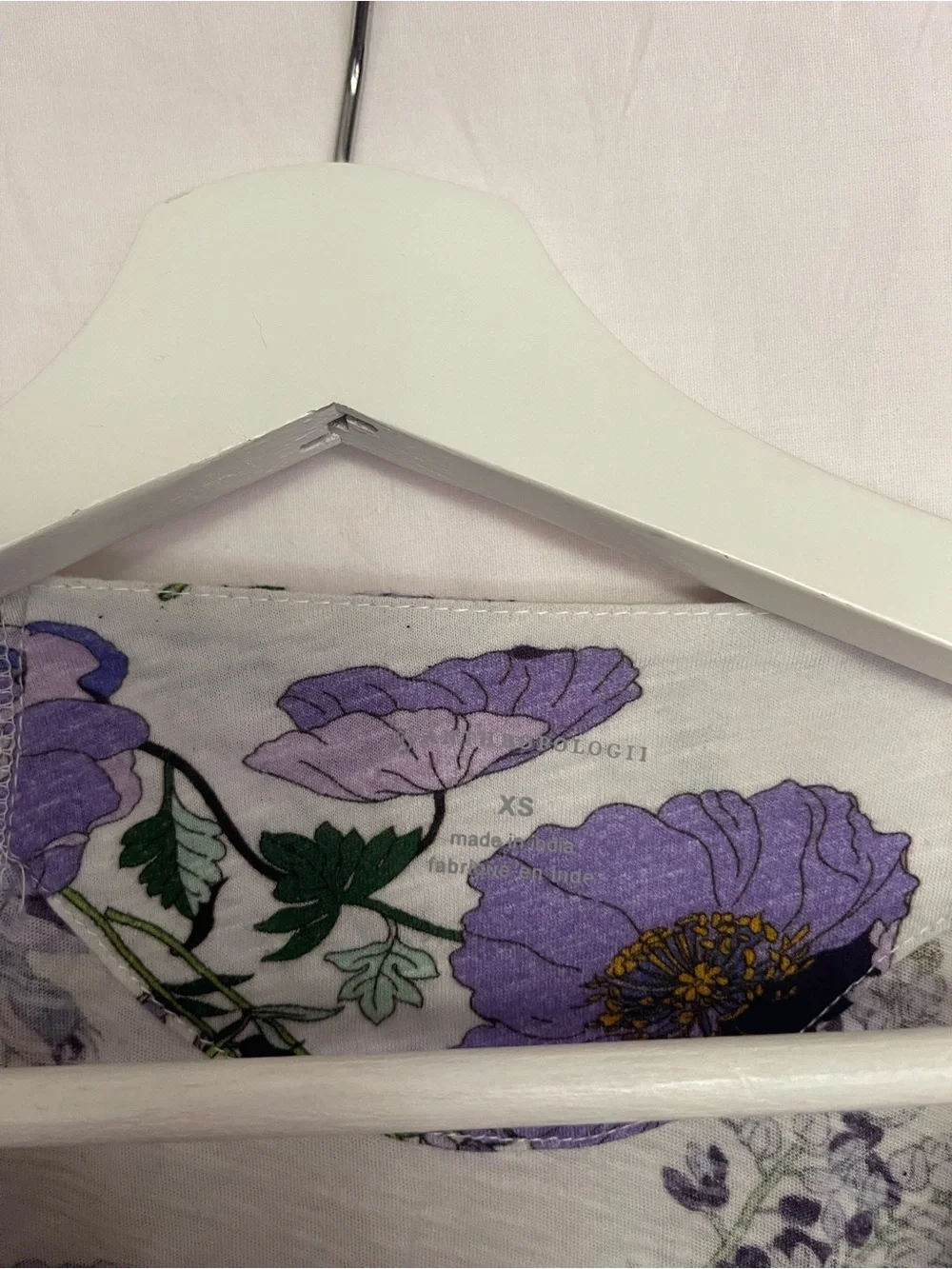 Anthropologie floral print